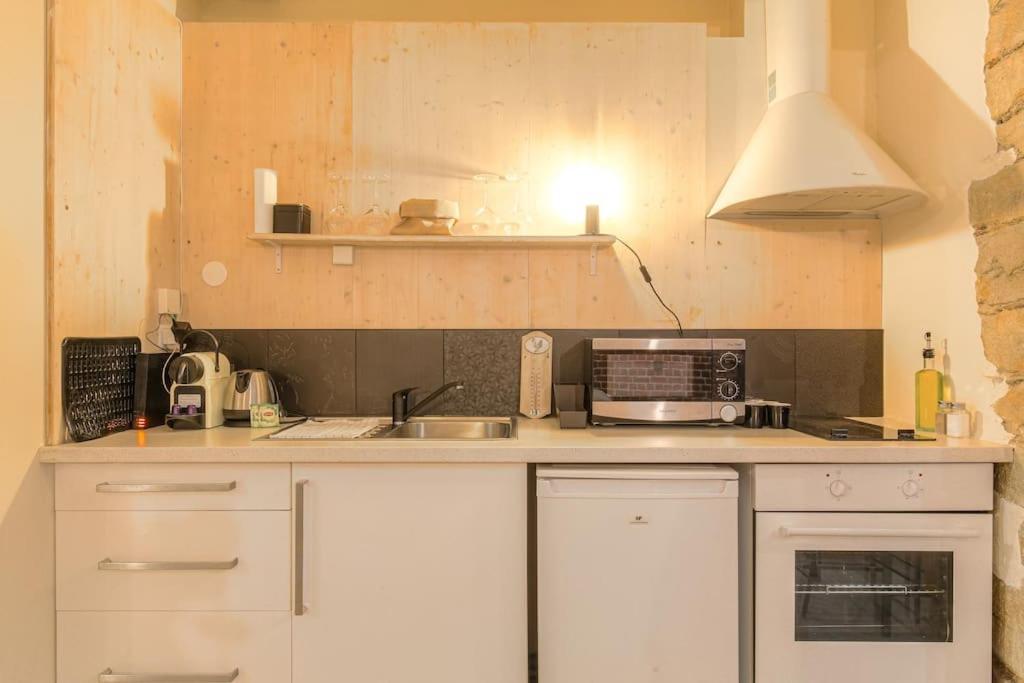Industrial-Style Studio With Bathtub, Vieux-リヨン エクステリア 写真